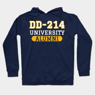 Patriotic DD-214 University Alumni Hoodie